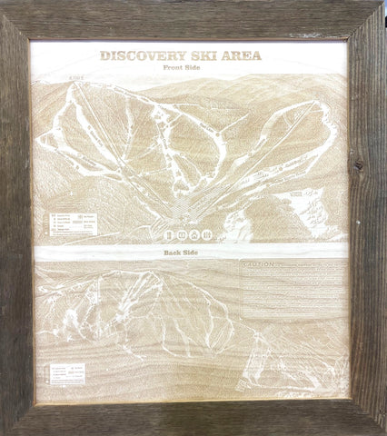 Discovery Ski Area Trail Map