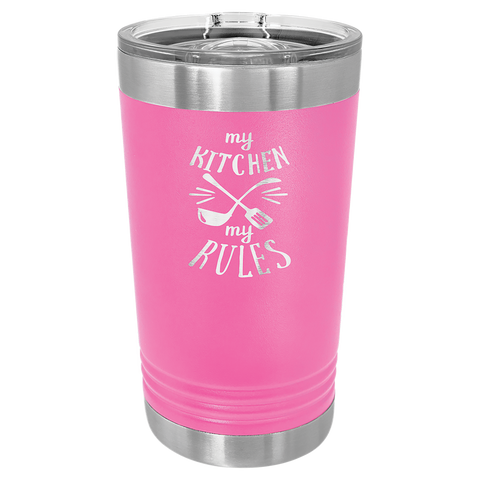 16 ounce insulated drink tumbler